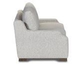 Classic Home Rivera Small Sofa With English Modern Arm, Point Fabric, Pebble Model 6RIV501EFPOPEB
